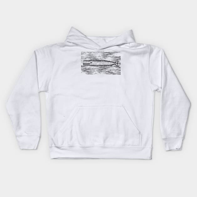 White Whale Kids Hoodie by GeeTee